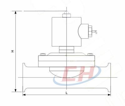 衛(wèi)生級快裝電磁閥結構圖